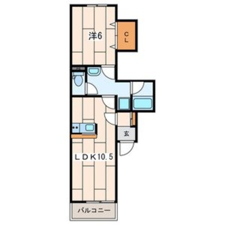 カロス30の物件間取画像